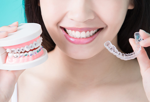 Clear aligners vs braces